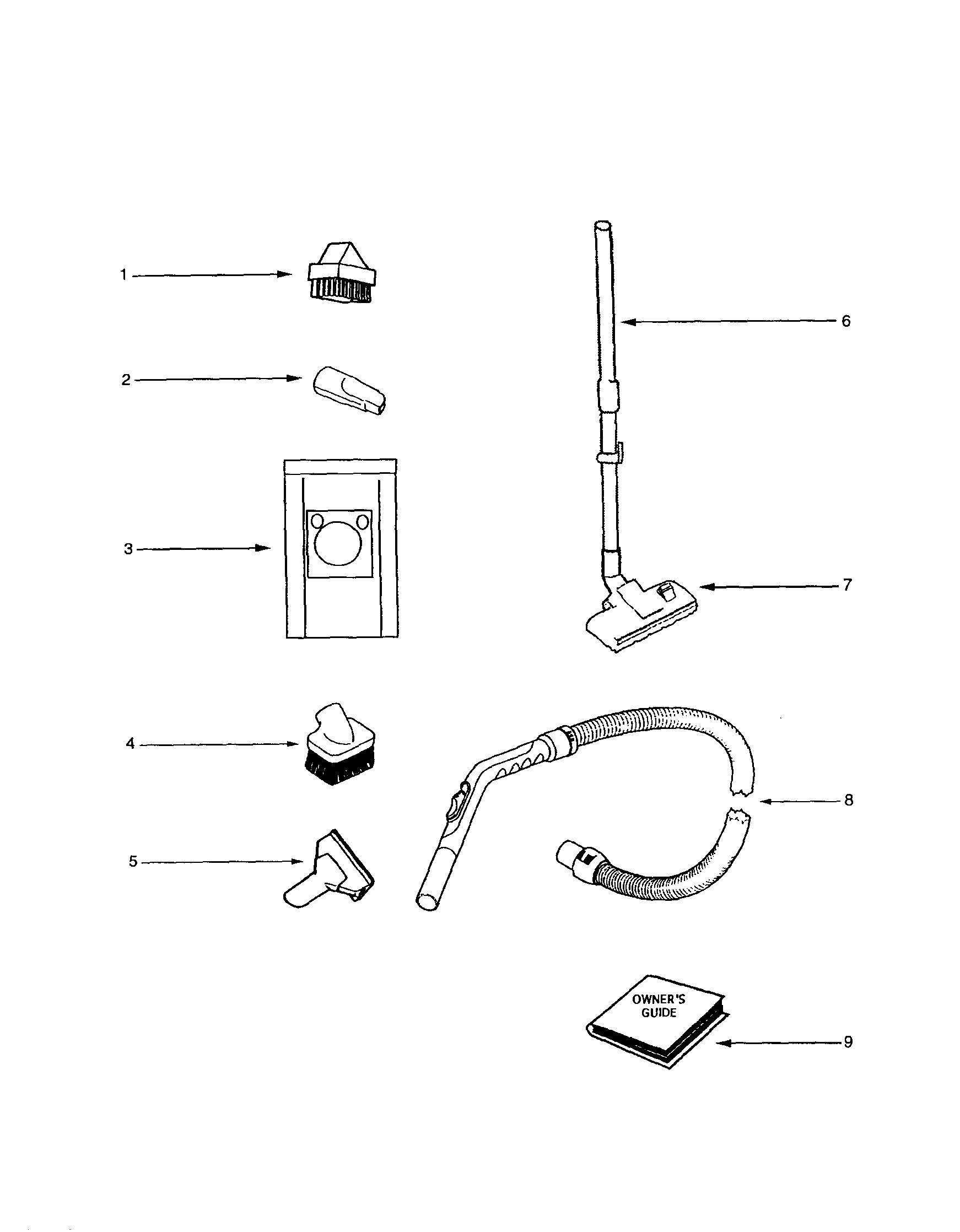 Hose/attachments