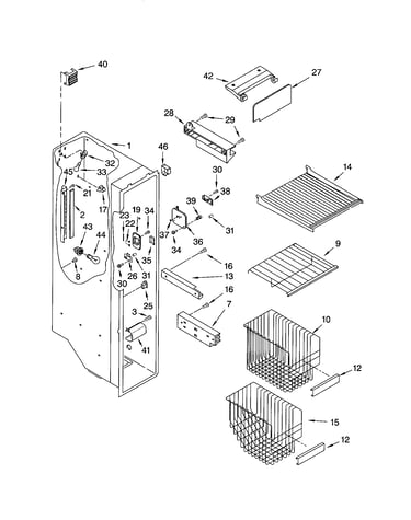 Freezer liner