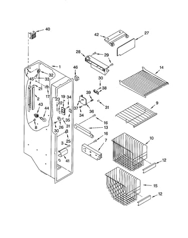 Freezer liner