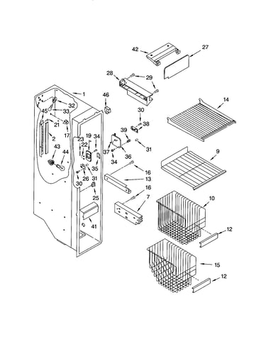 Freezer liner
