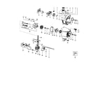 Poulan PRO 033 engine assembly diagram