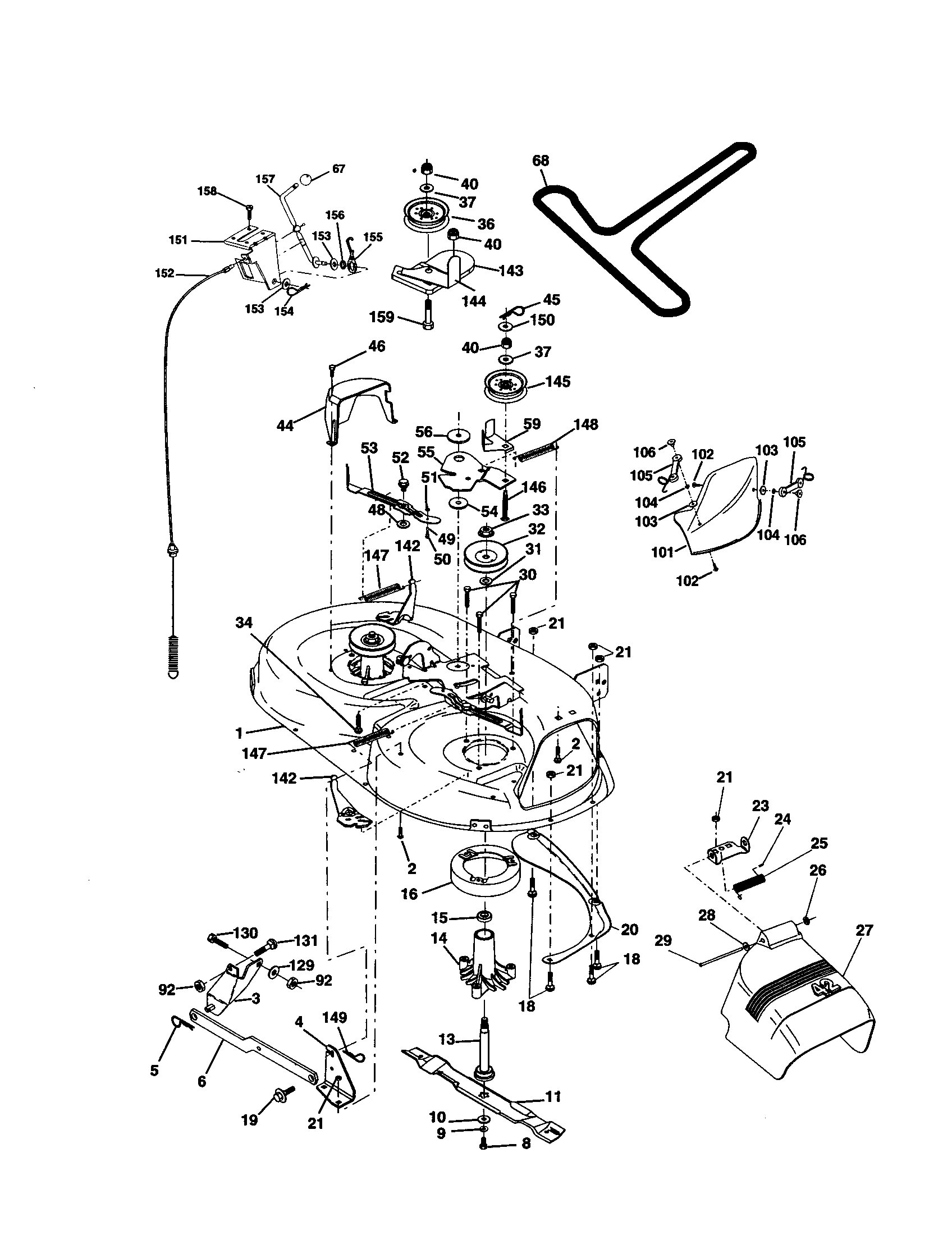 MOWER DECK