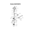 MTD 970-979 gear/pulley/upper housing diagram