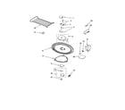 Kenmore 66561654101 magnetron and turntable diagram