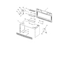 Kenmore 66561659101 cabinet and installation diagram