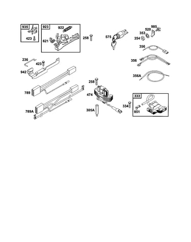 Brake/armature-magneto