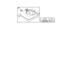 Briggs & Stratton 121700 TO 121799 (0263-0266) tank-fuel diagram