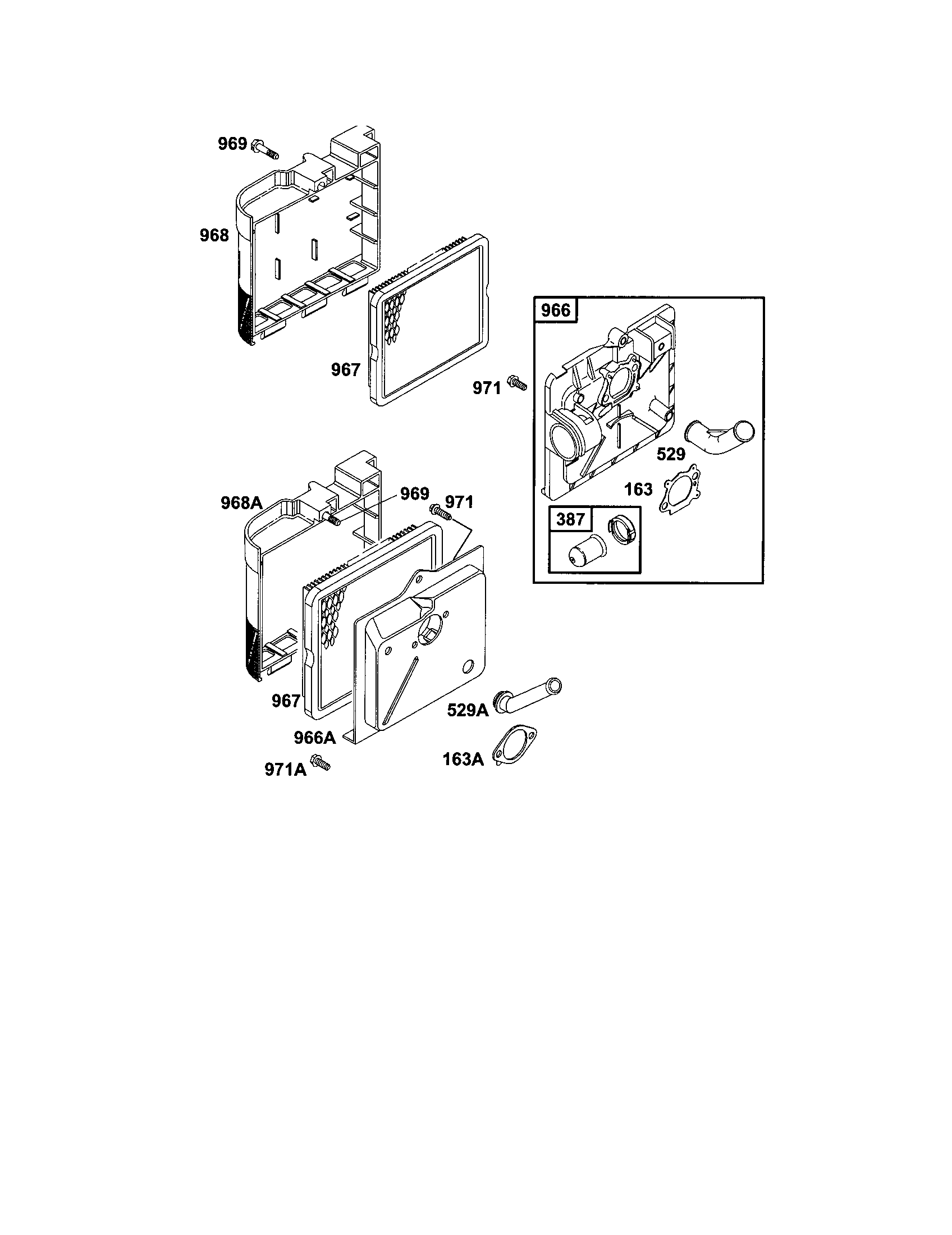 FILTER/BASE - AIR CLEANER