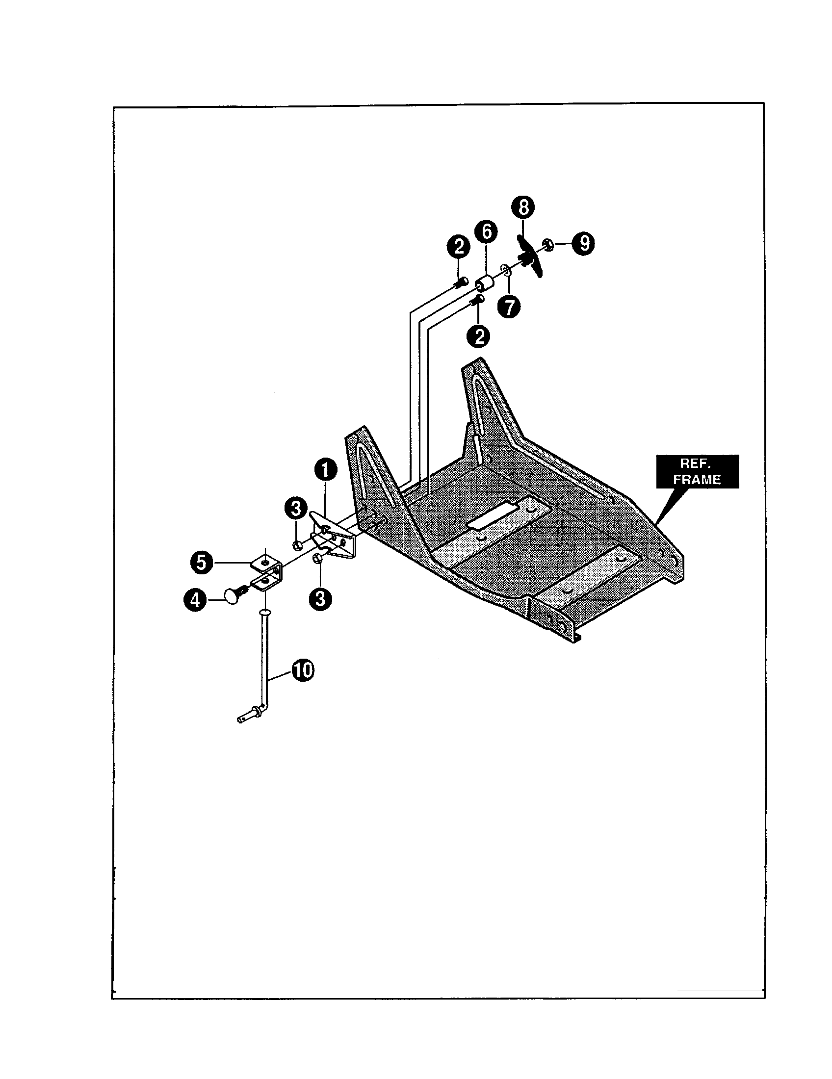 Curb hopper assembly
