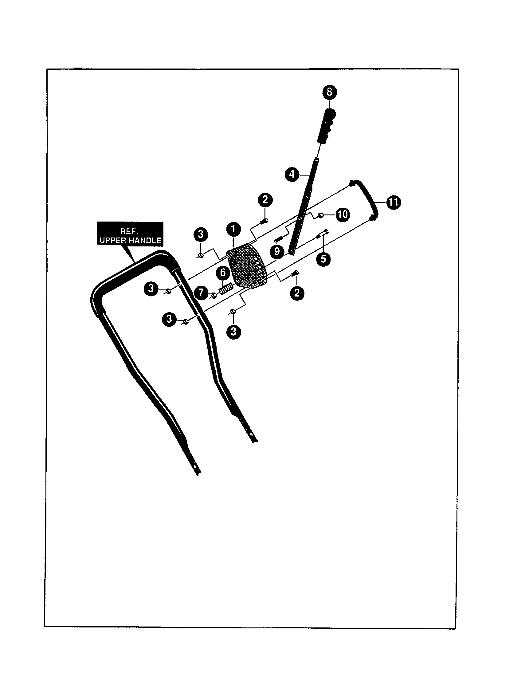 Depth adjust handle assembly