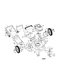 Engine/handle/housing