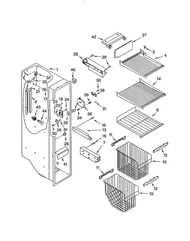 Freezer liner