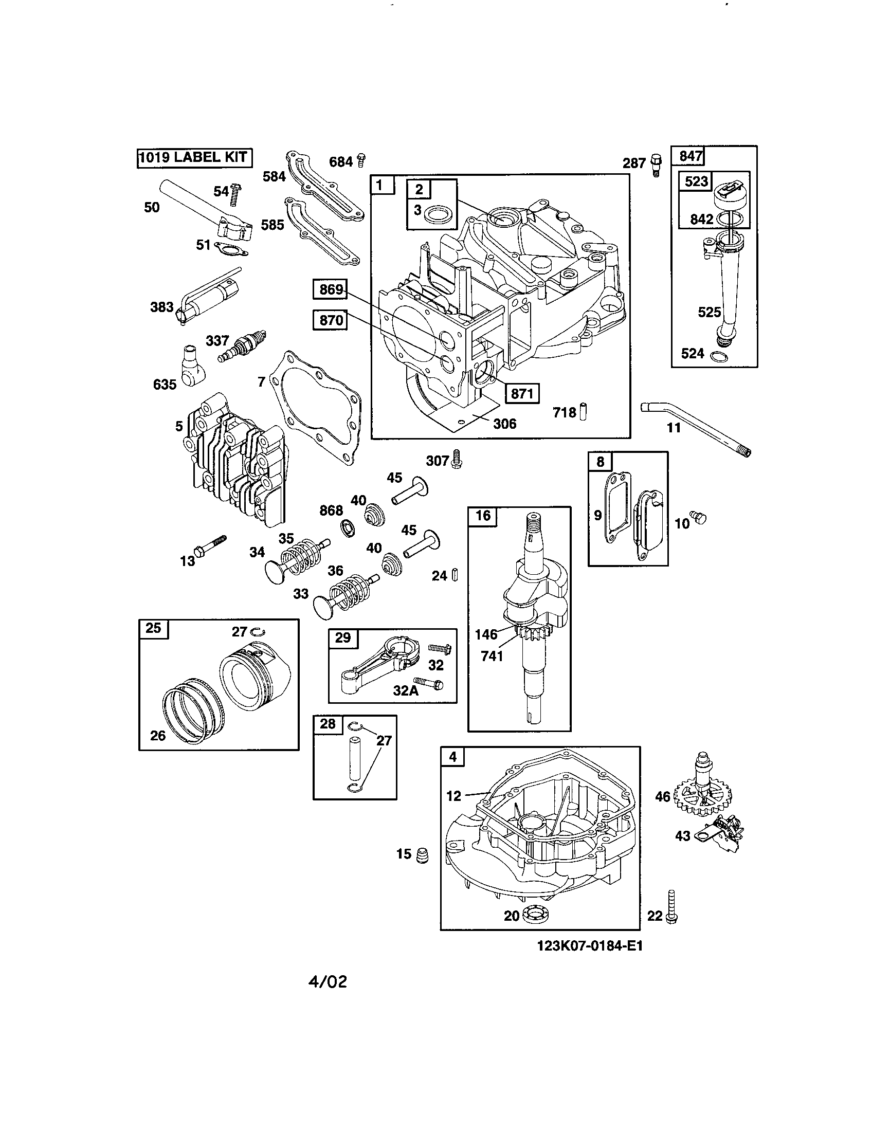 CYLINDER/CRANKSHAFT