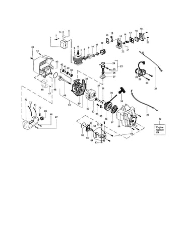 Crankshaft/crankcase