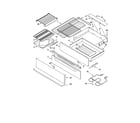 Kenmore 66595032200 warming drawer and broiler diagram