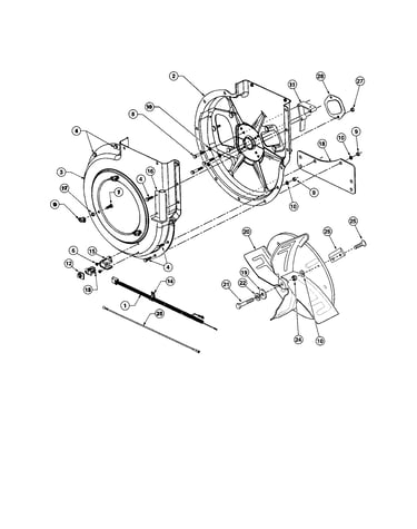 Impeller housing assembly