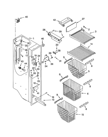 Freezer liner