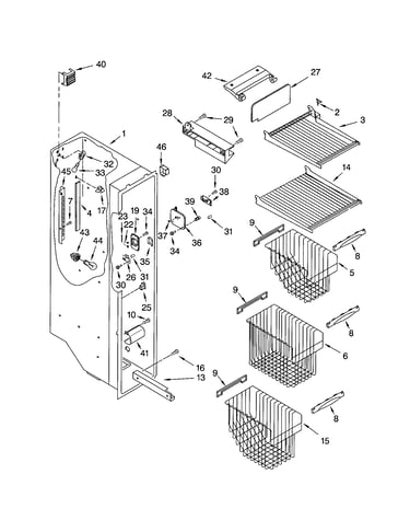 Freezer liner