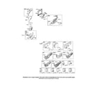 Briggs & Stratton 12J800-1738-A1 blower housing/muffler diagram