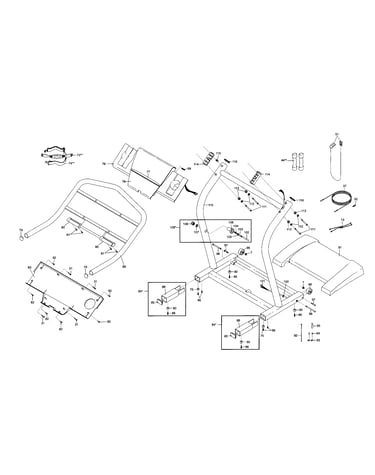 Console base/handrails