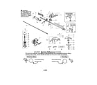 Craftsman 358794380 driveshaft/service reference diagram