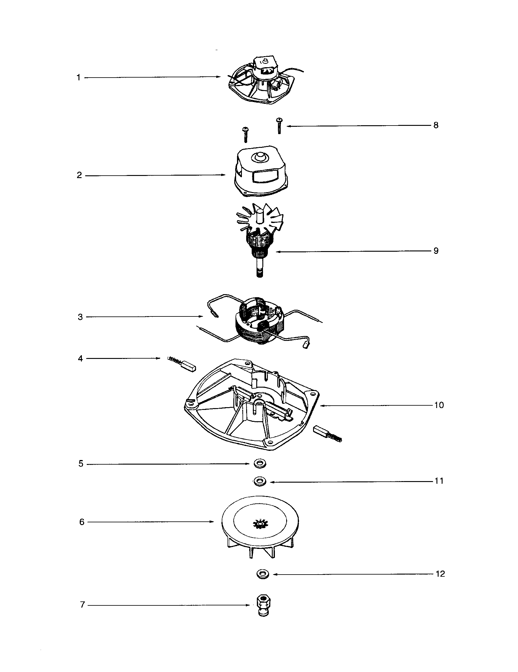 HOUSING/MOTOR BASE