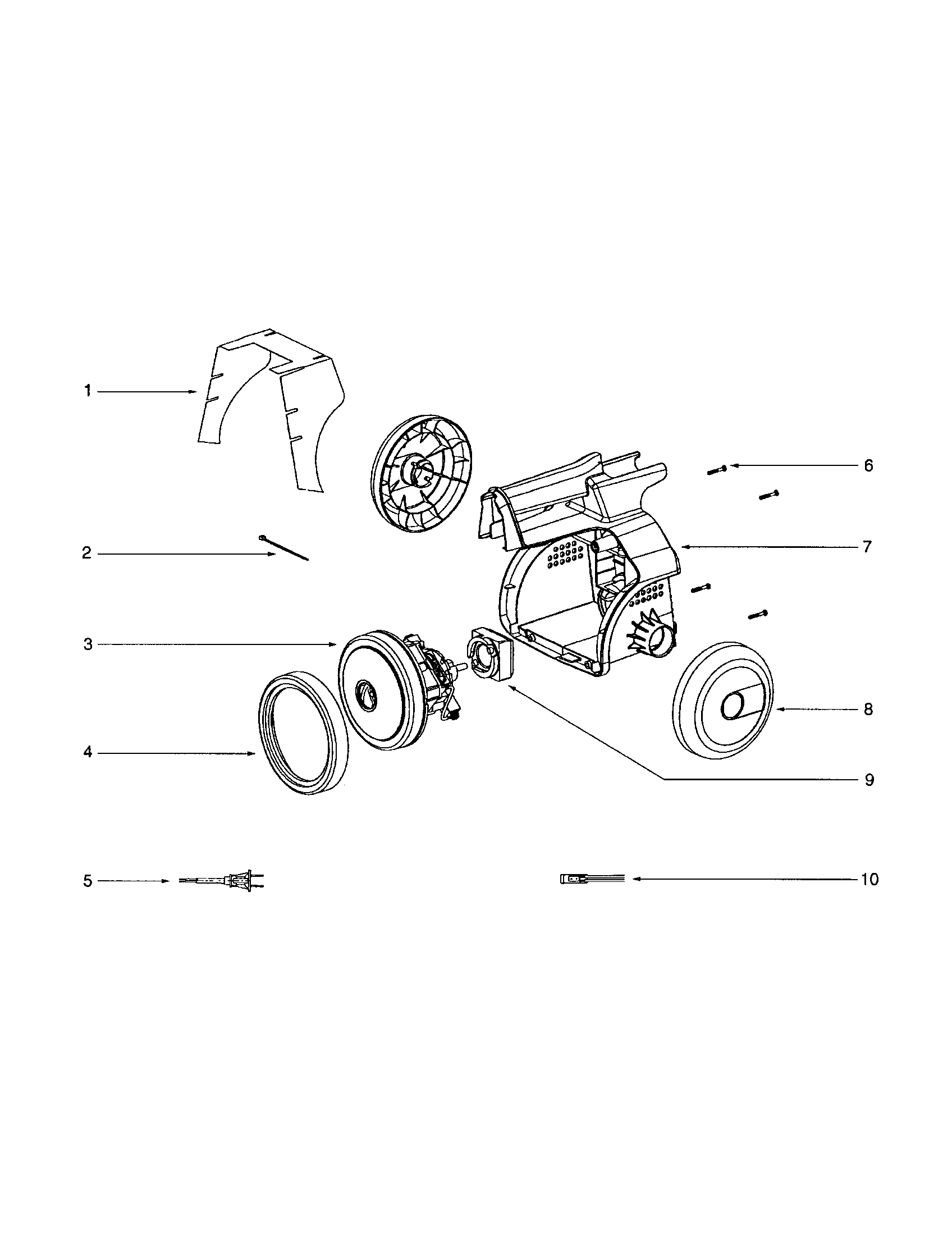 Motor shield/motor