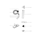 Eureka 3690AV hose/accessories diagram