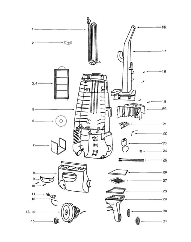 Housing/motor