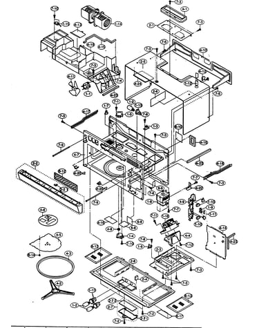 Oven/cabinet parts