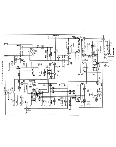 Inverter unit circuit diagram