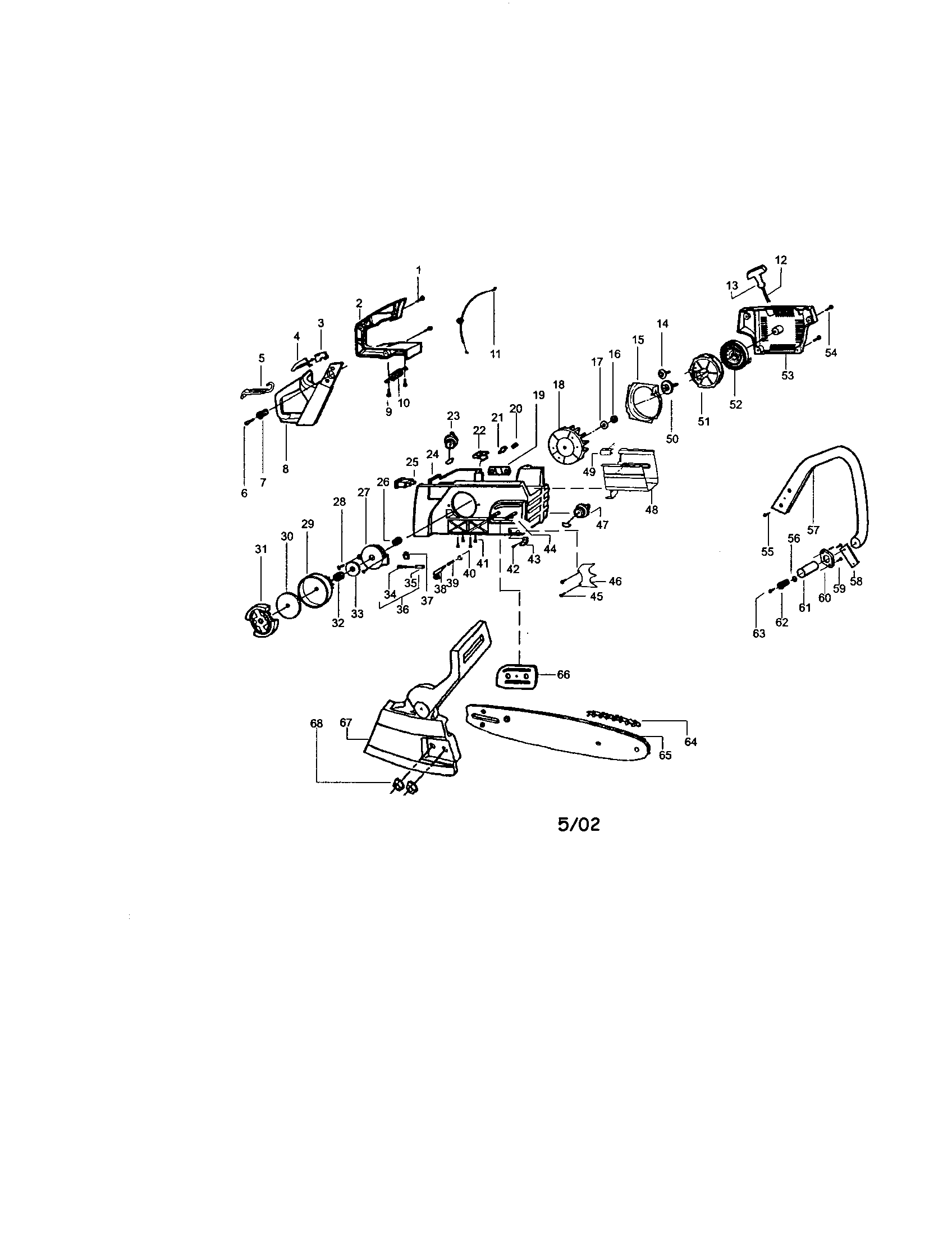 Chassis/chain/bar