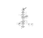 Craftsman 358350201 carburetor - 530071492 (wt-610) diagram