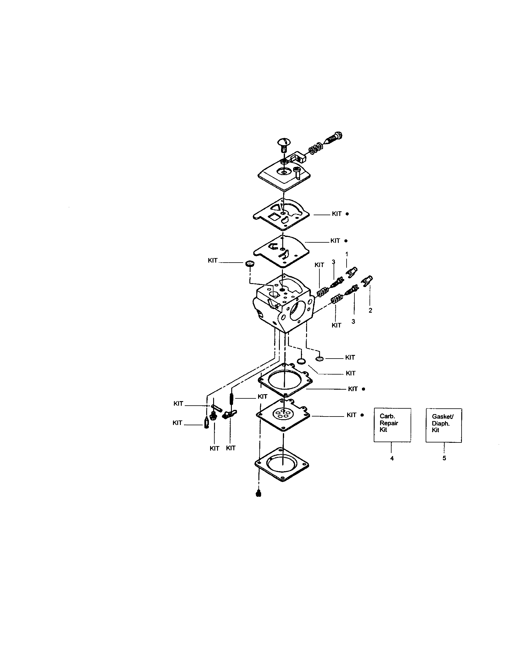 Carburetor - 530071492 (wt-610)