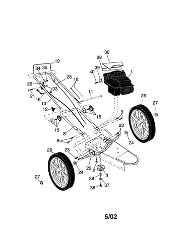 Engine/wheel