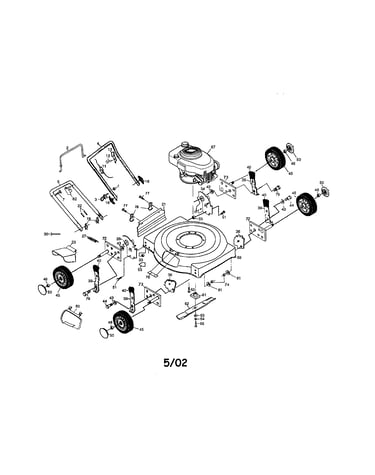 Engine/handle/housing