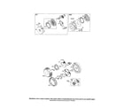 Briggs & Stratton 91200 (0002-1388) starter-rewind/flywheel diagram