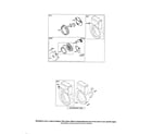 Briggs & Stratton 91200 (0002-1388) kit-rewind/blower housing diagram
