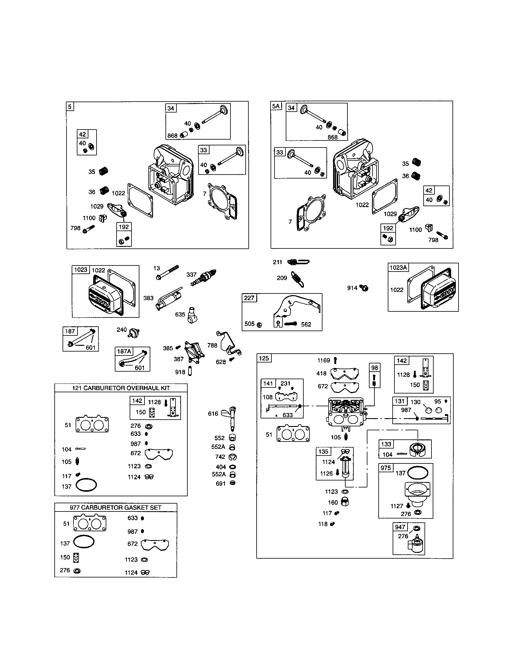 Carburetor/head-cylinder