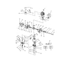 Craftsman 358796982 cylinder/muffler/crankshaft diagram