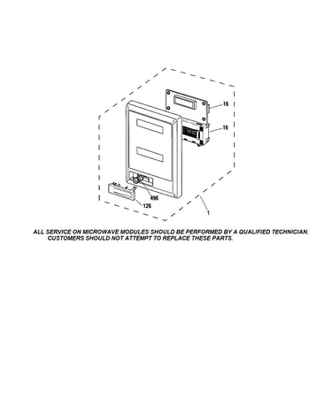 Microwave control panel