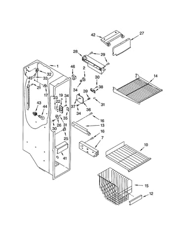 Freezer liner