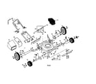 Craftsman 917388020 rotary lawn mower diagram