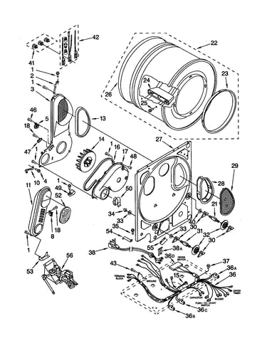 Dryer bulkhead