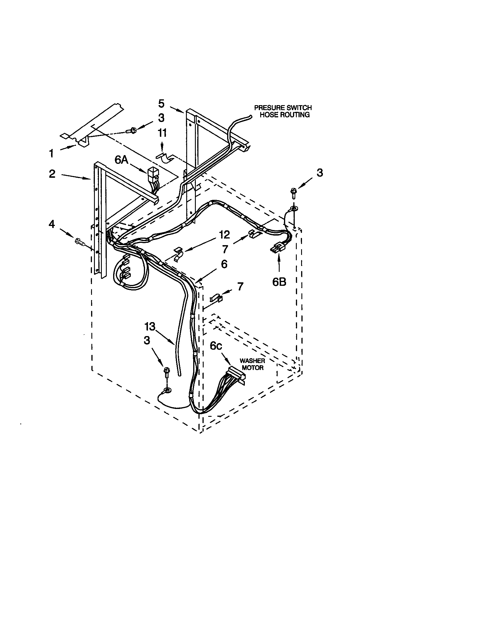 DRYER SUPPORT AND WASHER