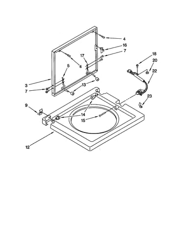 Washer top and lid