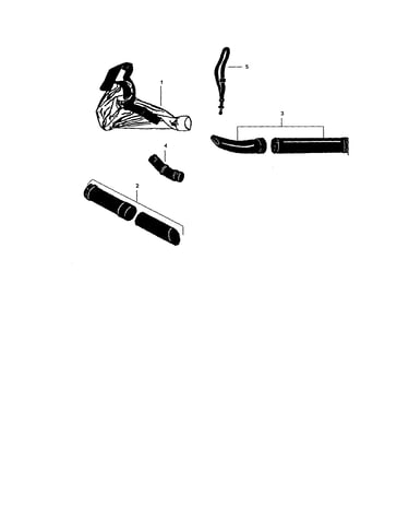 Vacuum and blower tubes