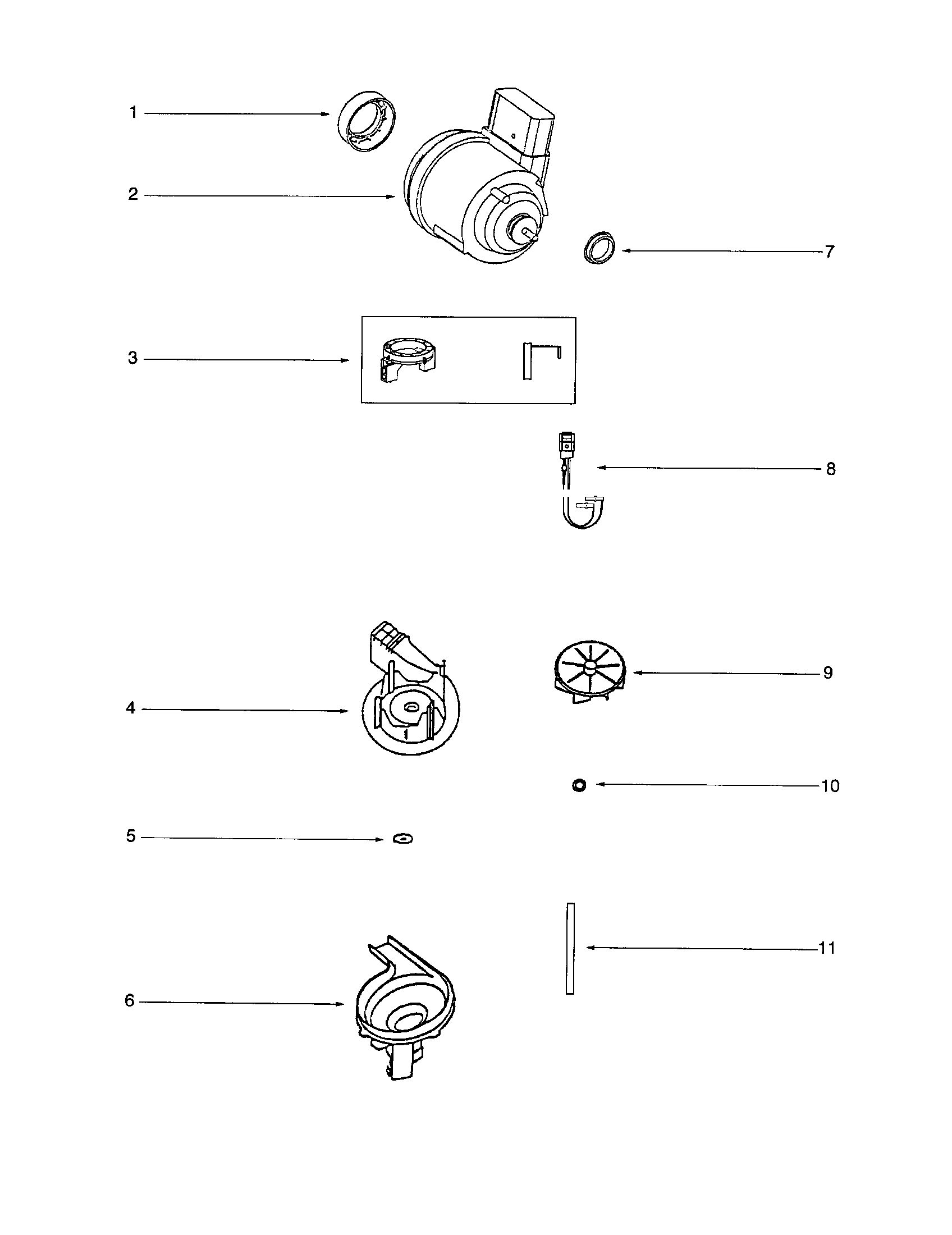 Motor/fan cover