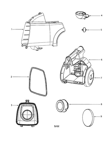 Housing/caster