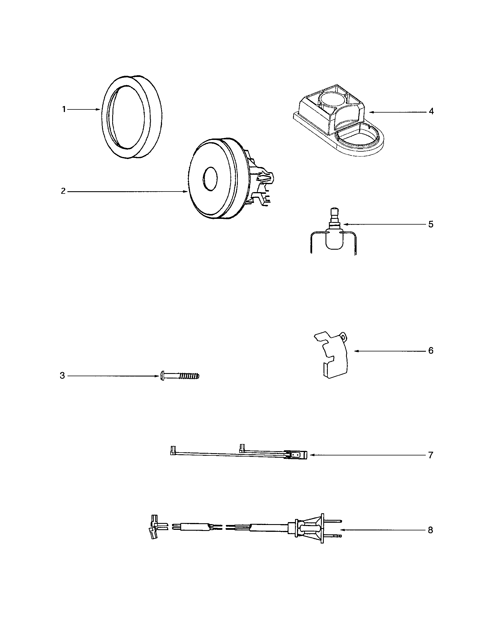 Motor/cord/terminal
